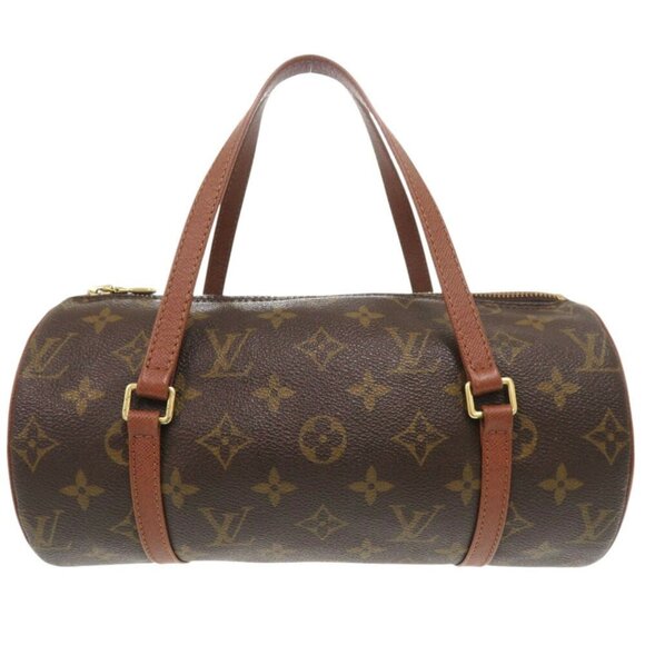 LOUIS VUITTON Authentic Brown Monogram Papillon 26 Bag